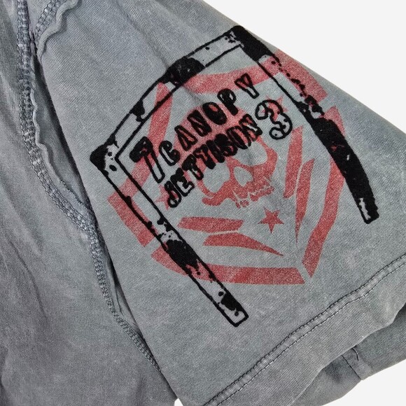 Affliction 2XL Graphic Tee “Lost Souls” Skull Wings Biker Grunge MMA Style - Picture 7 of 9